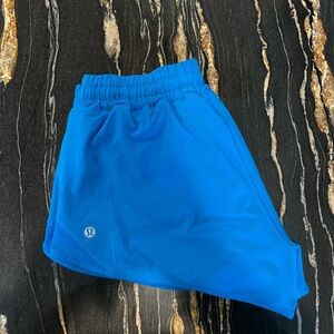 Blue Lululemon Shorts Hotty Hot 2.5 Inch